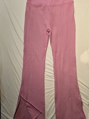 PINK Victoria's Secret Pink Ribbed Boot Cut Flare Pants